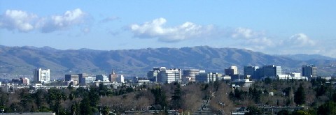 View of San Jose Downtown.